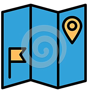 Geolocation Isolated Vector Icon which can easily modify or edit