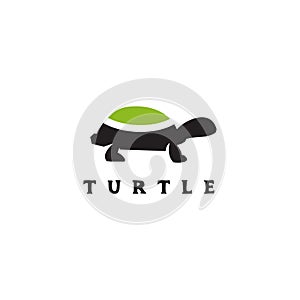 Turtle logo design vector template isolated graphic icon