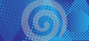 BACKGROUND HALFTONE BLUE GRADIENT VECTOR