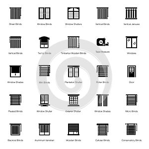 Window Shutter Icons photo