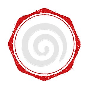 Vector rubber stamp template illustration / text space