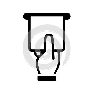 Receiving tickets / Insert chickets icon