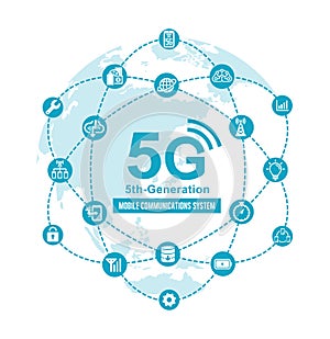 5G vector illustration