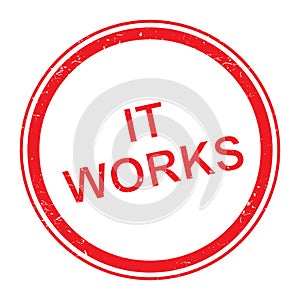 It works stamp