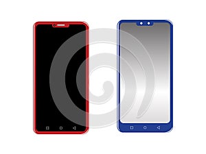 Smart phone icon vector as new style