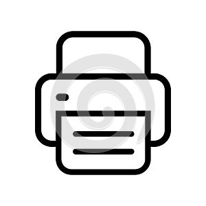 Printer Icon Vector.fax, web icon. vector design