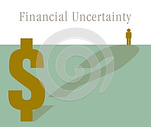 Financial uncertainty  looms large photo