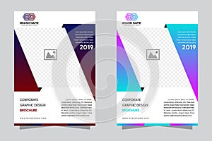 Obchod abstraktné vektor šablóna. brožúra dizajn krytie rozmiestnenie ročný správa plagát leták 
