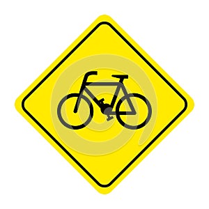 Bicycle Road Sign