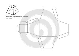 3d model maths shapes Patterns print perfectly on A4 and photo