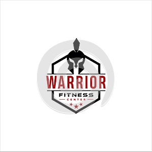 Spartan Fitness Logo Design . Gym SpartanLogo Vector . Fitness Logo . Bodybuilding Logo design inspiration . Ironclad Logo . warri