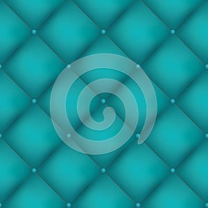 Blue quilted seamless pattern