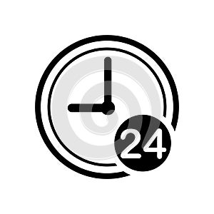 Twenty four hour service sign