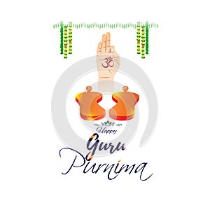 Guru Purnima Indian festival greeting 02 photo
