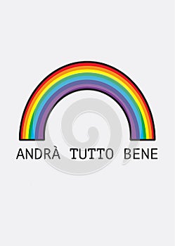 Italiano arcobaleno vettore qualunque cosa volere un appartamento qualunque cosa la legge 