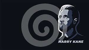 Harry Kane Vector Art