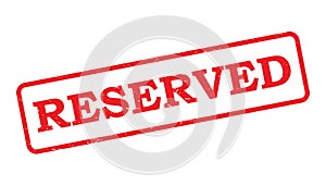 Reserved stamp