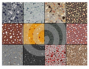 Terrazzo flooring seamless