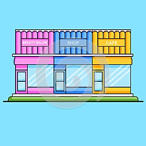 Summer concept store building design