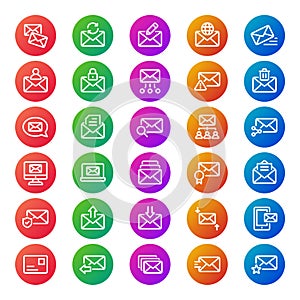 Email - 30 icons image.