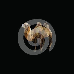 Desert Animal Camel Logo Template