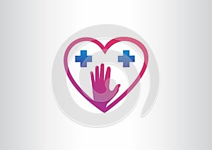 Medical Healthcare vector symbol logo