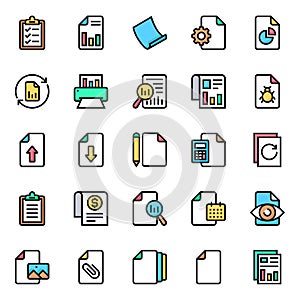 Files - 25 icons image.