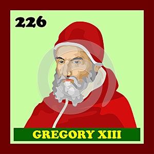 226th Rome Pope Gregory XIII photo