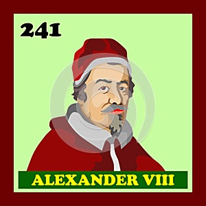 241st Rome Pope Alexander VIII