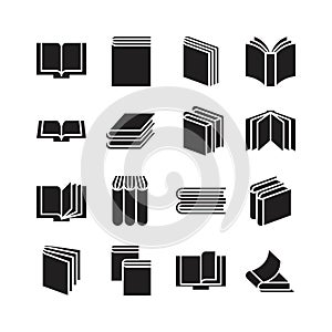 Book icon set
