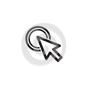 Mouse cursor icon vector pointers pad icon design