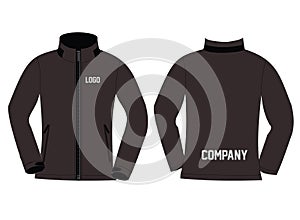 Custom Designs Softshell Jackets templates mock up illustrations photo