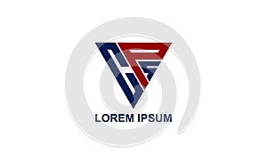 Strong initial CPS Logo template vector