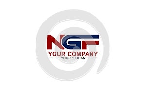 Strong and bold initial NGF Logo