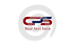 Strong initial CPS Logo template