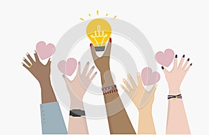 New idea vector illustration. Creative concept.