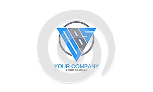 Minimalis strong OBS initial logo vector template