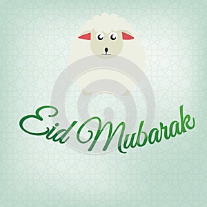 Feast of the Sacrif Eid al-Adha Mubarak Feast of the Sacrifice Greeting photo