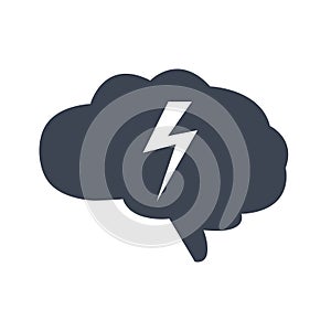 Behaviorism, brainstorming Line vector icon which can easily modify or edit. photo