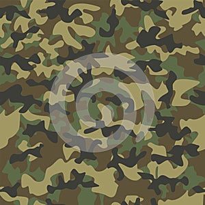 Vector pattern of army dress.