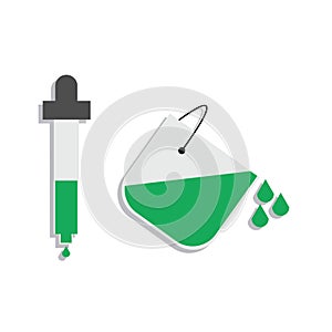 Ikon untuk mengambil sempel warna