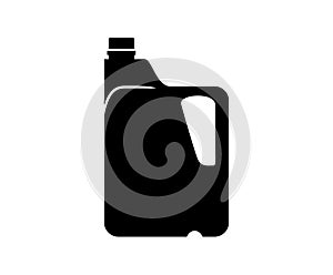 Lubricant oil, oil can icon vector isolated.