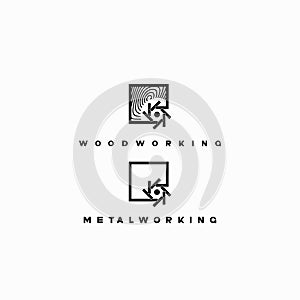 an illustration consisting of an image of the face mill