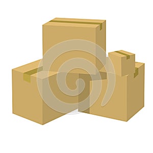 Carton Box Graphic