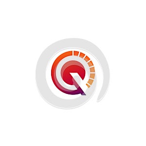 Q letter logo design, q logo, letter q