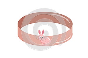 Illustration of a Rabbit Ring