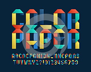 Stock vector typescript for your typography design. photo