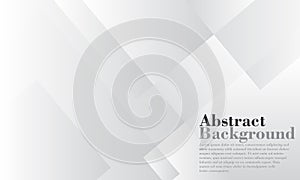 Abstract white and gray gradient background