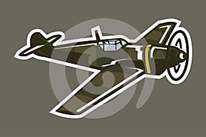 German fighter plane WWII