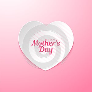 Happy Mothers day greetings card.